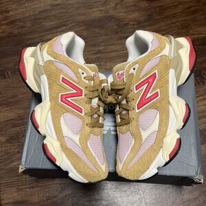 New Balance 9060 Beige Pink Sneakers Women’s Size 6 New With Box